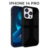 Противоударный чехол для iPhone 14 Pro Krieger Specktrum Чёрный на силиконовой основе