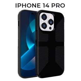 Противоударный чехол для iPhone 14 Pro Krieger Specktrum Чёрный на силиконовой основе