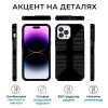 Противоударный чехол для iPhone 14 Pro Krieger Specktrum Чёрный на силиконовой основе