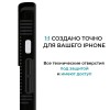 Противоударный чехол для iPhone 14 Pro Krieger Specktrum Чёрный на силиконовой основе