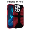Противоударный чехол для iPhone 14 Pro Krieger Specktrum Красный на силиконовой основе