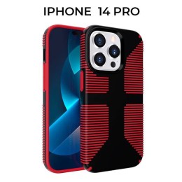 Противоударный чехол для iPhone 14 Pro Krieger Specktrum Красный на силиконовой основе