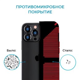 Противоударный чехол для iPhone 14 Pro Krieger Specktrum Красный на силиконовой основе