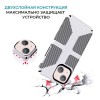Противоударный чехол для iPhone 13 Krieger Specktrum Белый на силиконовой основе