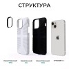 Противоударный чехол для iPhone 13 Krieger Specktrum Белый на силиконовой основе