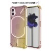Силиконовый чехол для Nothing Phone (1) Krieger 1.5мм противоударный Матово золотой