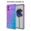 Силиконовый чехол для Nothing Phone (2) Krieger 1.5мм противоударный Фиолетово синий