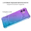 Силиконовый чехол для Nothing Phone (2) Krieger 1.5мм противоударный Фиолетово синий