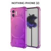 Силиконовый чехол для Nothing Phone (2) Krieger 1.5мм противоударный Розово фиолетовый