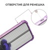 Силиконовый чехол для Nothing Phone (2) Krieger 1.5мм противоударный Розово фиолетовый