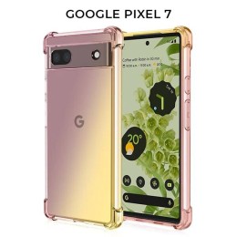 Силиконовый чехол для Google Pixel 7 Krieger 1.5мм противоударный Матово золотой