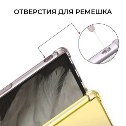 Силиконовый чехол для Google Pixel 7A Krieger 1.5мм противоударный Матово золотой