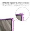 Силиконовый чехол для Google Pixel 7A Krieger 1.5мм противоударный Розово фиолетовый
