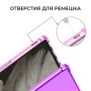 Силиконовый чехол для Google Pixel 7A Krieger 1.5мм противоударный Розово фиолетовый