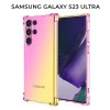 Силиконовый чехол для Samsung Galaxy S23 Ultra Krieger 1.5мм противоударный Розово золотой