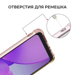 Силиконовый чехол для Realme C31 Krieger 1.5мм противоударный Матово золотой