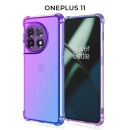 Силиконовый чехол для OnePlus 11 Krieger 1.5мм противоударный Фиолетово синий