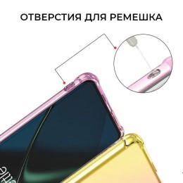 Силиконовый чехол для OnePlus 11 Krieger 1.5мм противоударный Розово золотой