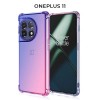 Силиконовый чехол для OnePlus 11 Krieger 1.5мм противоударный Сине розовый