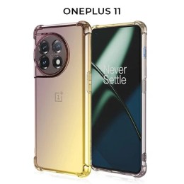 Силиконовый чехол для OnePlus 11 Krieger 1.5мм противоударный Матово золотой