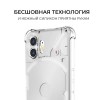Силиконовый чехол для Nothing Phone (2) Krieger Mix 1.5мм противоударный Прозрачный