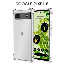 Силиконовый чехол для Google Pixel 8 Krieger Mix 1.5мм противоударный Прозрачный