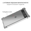 Силиконовый чехол для Google Pixel 8 Krieger Mix 1.5мм противоударный Прозрачный