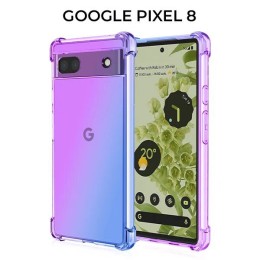 Силиконовый чехол для Google Pixel 8 Krieger Mix 1.5мм противоударный Фиолетово синий