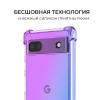 Силиконовый чехол для Google Pixel 8 Krieger Mix 1.5мм противоударный Фиолетово синий