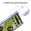 Силиконовый чехол для Google Pixel 8 Krieger Mix 1.5мм противоударный Сине розовый