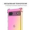 Силиконовый чехол для Google Pixel 8 Krieger Mix 1.5мм противоударный Розово золотой