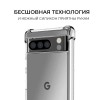 Силиконовый чехол для Google Pixel 8 Pro Krieger Mix 1.5мм противоударный Прозрачный