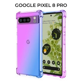 Силиконовый чехол для Google Pixel 8 Pro Krieger Mix 1.5мм противоударный Фиолетово синий
