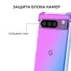 Силиконовый чехол для Google Pixel 8 Pro Krieger Mix 1.5мм противоударный Фиолетово синий