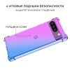 Силиконовый чехол для Google Pixel 8 Pro Krieger Mix 1.5мм противоударный Фиолетово синий
