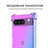 Силиконовый чехол для Google Pixel 8 Pro Krieger Mix 1.5мм противоударный Фиолетово синий