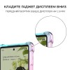 Силиконовый чехол для Google Pixel 8 Pro Krieger Mix 1.5мм противоударный Розово зеленый