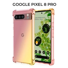 Силиконовый чехол для Google Pixel 8 Pro Krieger Mix 1.5мм противоударный Матово золотой