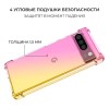 Силиконовый чехол для Google Pixel 8 Pro Krieger Mix 1.5мм противоударный Розово золотой