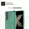 Силиконовый чехол для Samsung Galaxy A35 Krieger с кардхолдером Зеленый