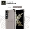 Силиконовый чехол для Samsung Galaxy S23 FE Krieger с кардхолдером Серый