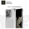 Силиконовый чехол для Infinix Note 30i Krieger с кардхолдером Прозрачный