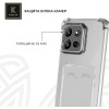 Силиконовый чехол для Infinix Note 30i Krieger с кардхолдером Прозрачный