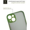 Силиконовый чехол для Apple iPhone 15 Krieger матовый Хаки