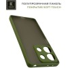 Силиконовый чехол для Xiaomi Redmi Note 13 Pro Krieger матовый Хаки