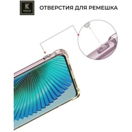 Силиконовый чехол для Honor X9b 5G Krieger Mix 1.5мм Розово-золотой