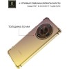 Силиконовый чехол для Honor X9b 5G Krieger Mix 1.5мм Матово-Золотой