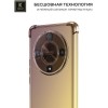 Силиконовый чехол для Honor X9b 5G Krieger Mix 1.5мм Матово-Золотой