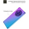 Силиконовый чехол для Honor X9b 5G Krieger Mix 1.5мм Фиолетово-Синий