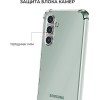 Силиконовый чехол для Samsung Galaxy A35 Krieger Mix 1.5мм Прозрачный